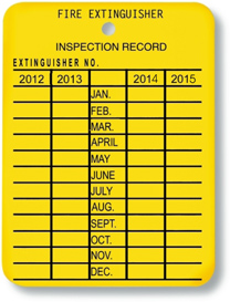 Fire Extinguishers - Service Verification Collars2 