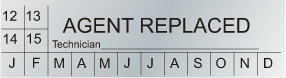 Agent Replacement Label