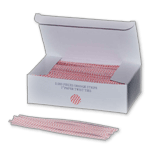 Paper Twist Tie - Red Stripe
